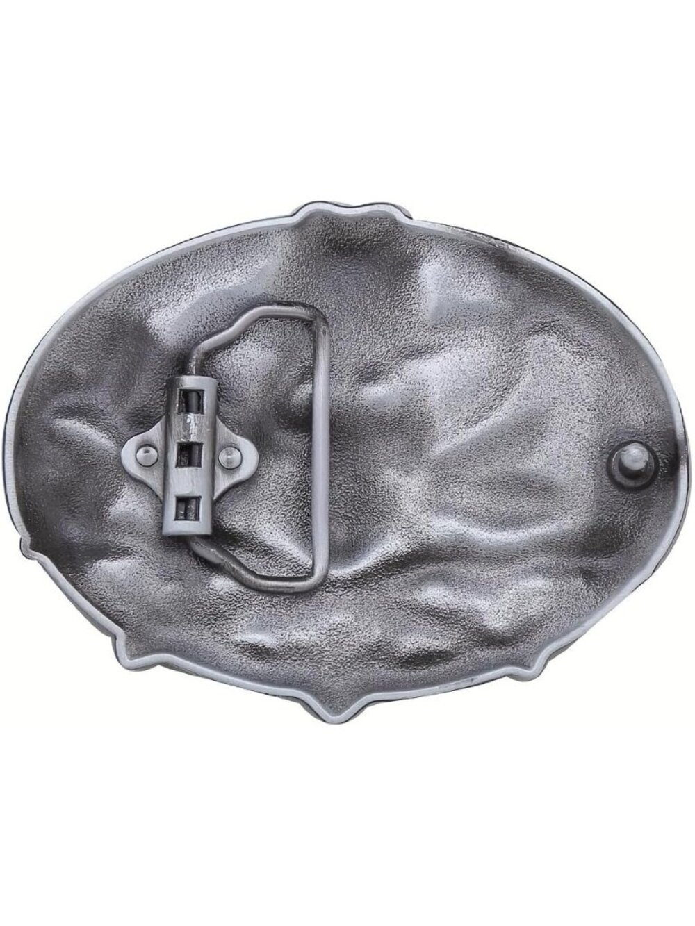 Women Belt Buckle-silver Imported Cowboy Buckle Ghost Skull Western Belt - Picture 6 of 6